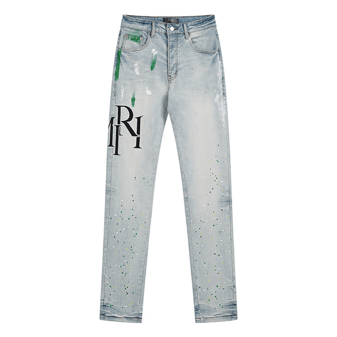 Amr Staggered Blue Jeans - BabyLuxee.de