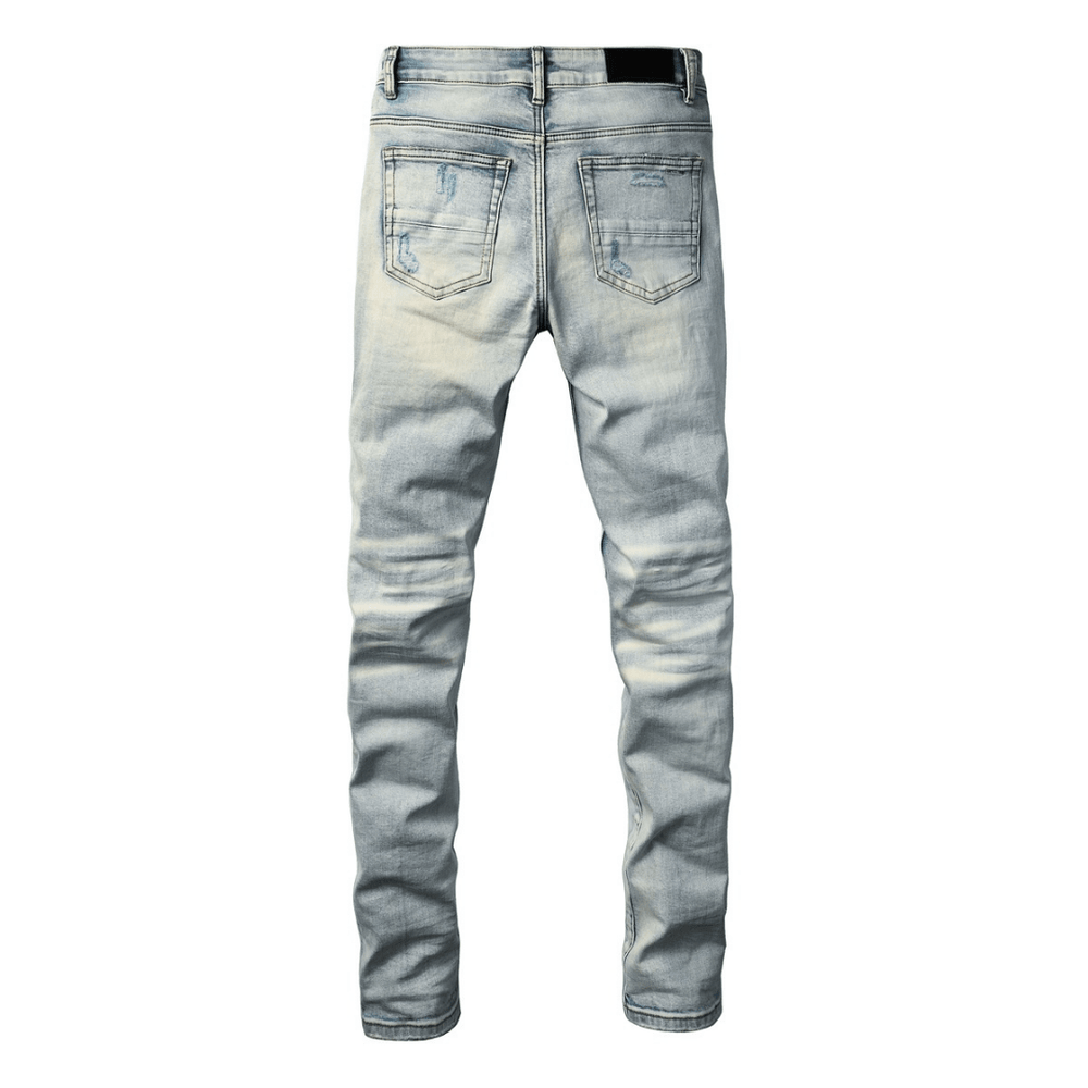 Amr Bandana Patch Jeans - BabyLuxee.de