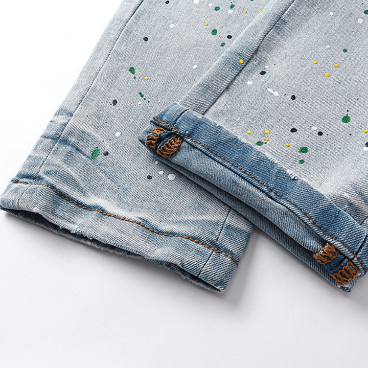 Amr Staggered Blue Jeans - BabyLuxee.de