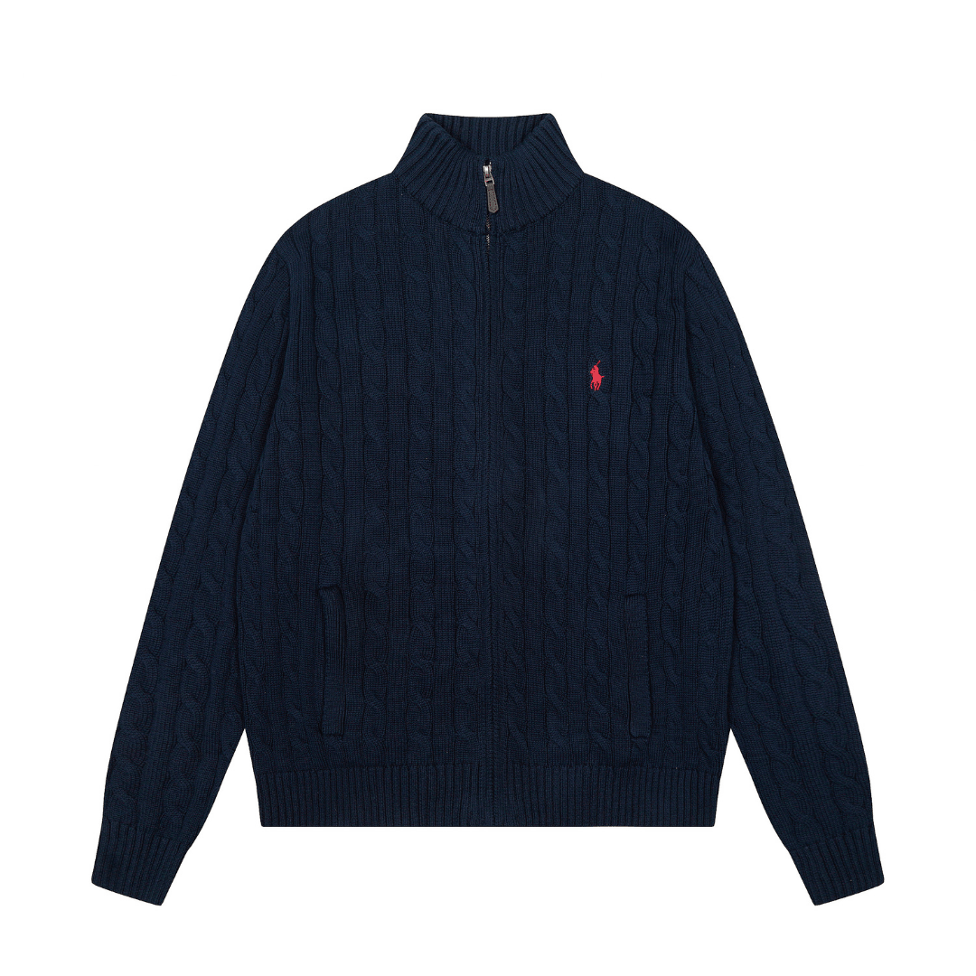 Polo Zip Sweater - Nov - ell - fas - ion