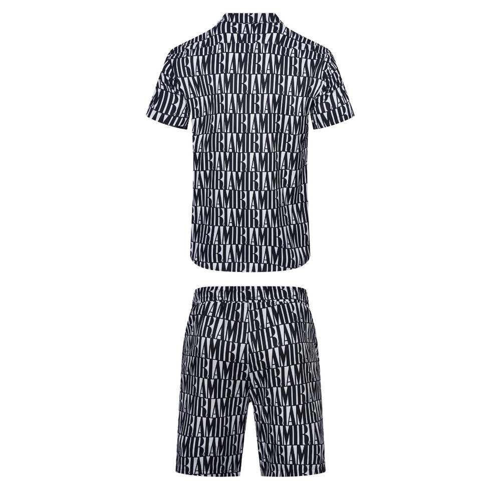 Amr Jacquard Short Set - BabyLuxee.de
