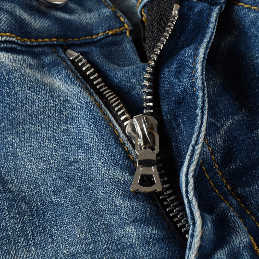 Amr White Logo Jeans - BabyLuxee.de