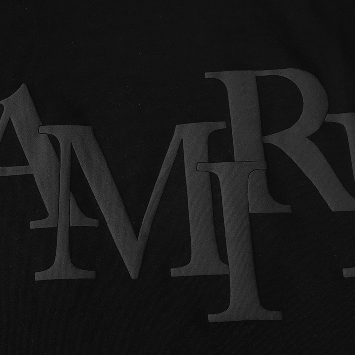 Amr Staggered Logo T-shirt - Nov - ell - fas - ion