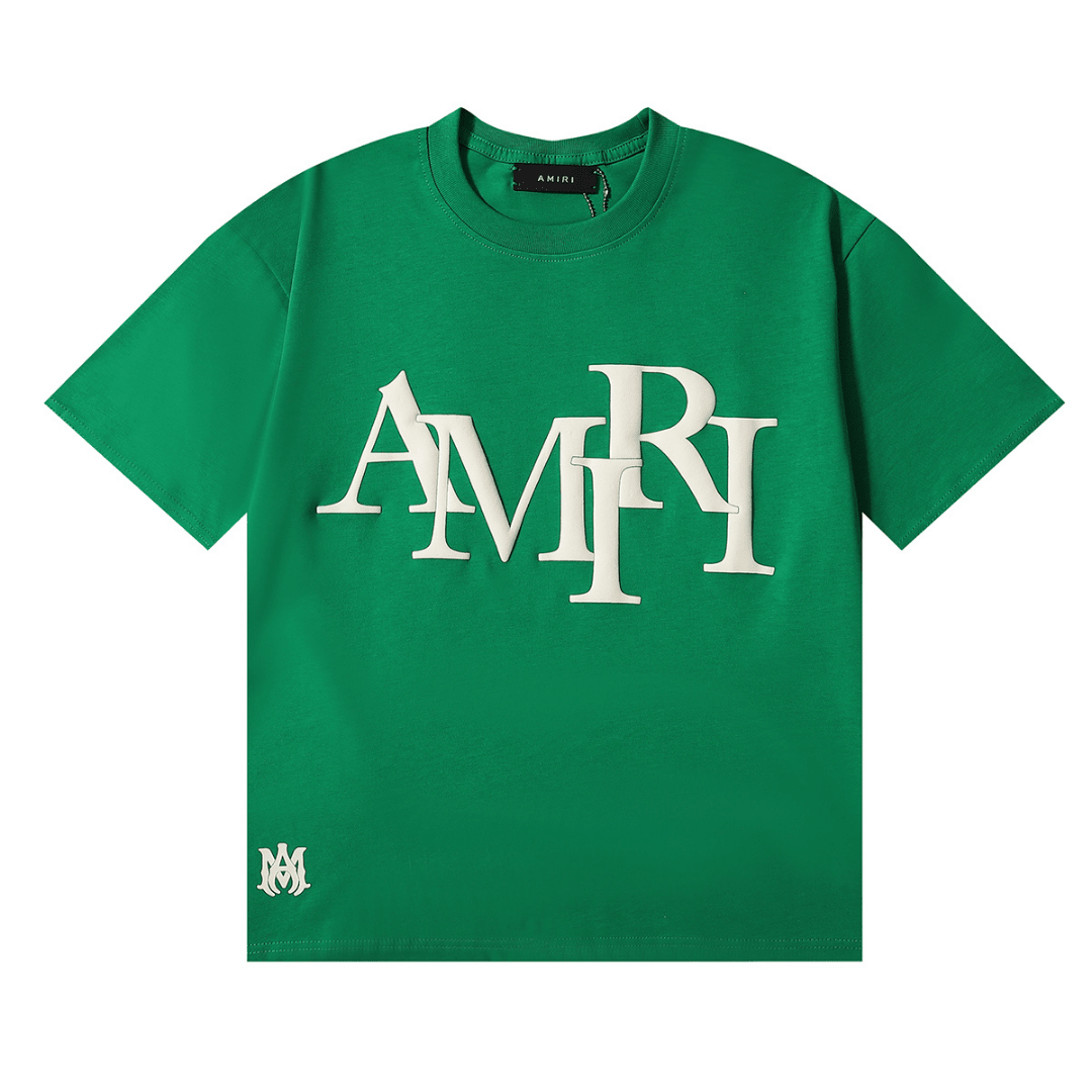 Amr Staggered Logo T-shirt - Nov - ell - fas - ion