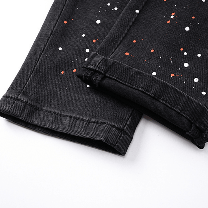 Amr Staggered Logo Jeans - BabyLuxee.de