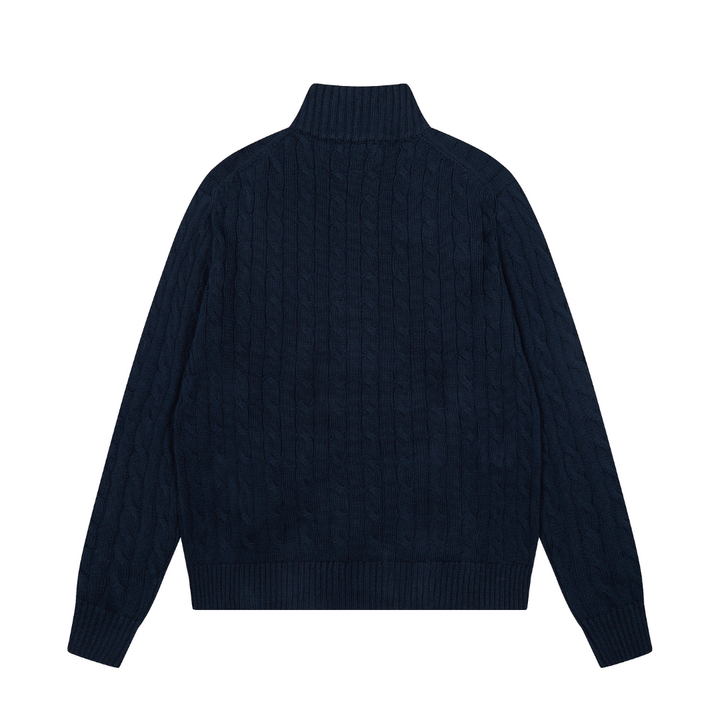 Polo Zip Sweater - Nov - ell - fas - ion