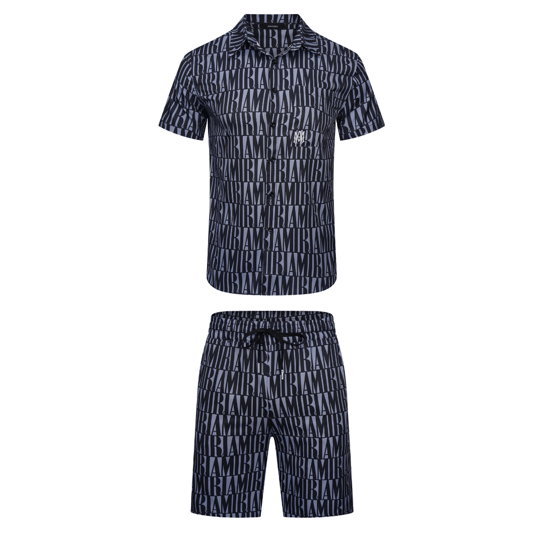 Amr Jacquard Short Set - BabyLuxee.de