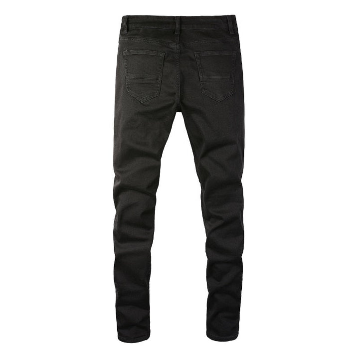 Amr Full Black Diamonds Jeans - BabyLuxee.de