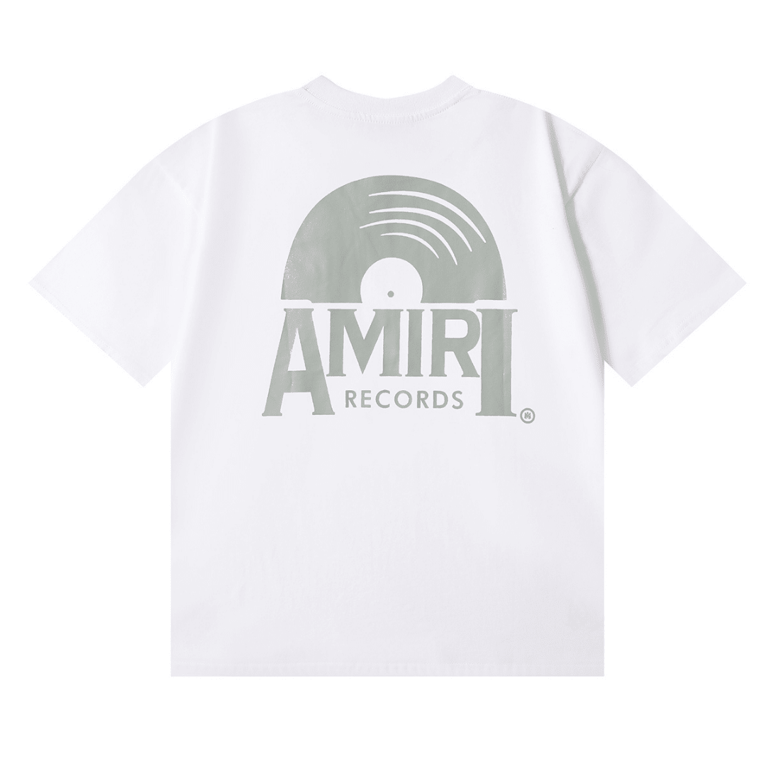 Amr Monogram 'Records' T-shirt - Nov - ell - fas - ion