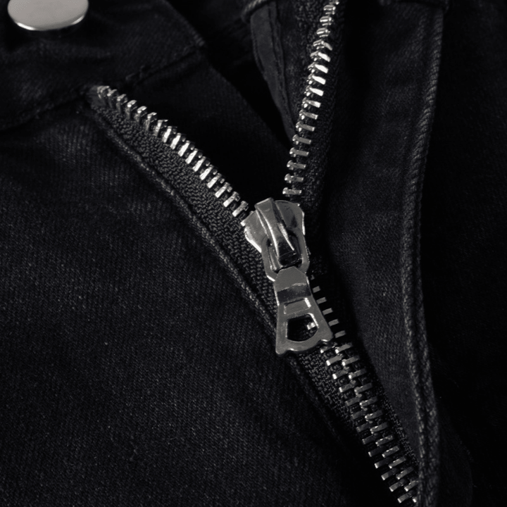 Amr Triple Black Logo Jeans - BabyLuxee.de