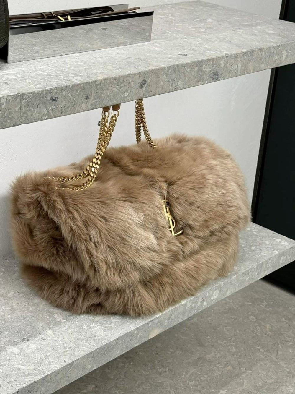 YSL FUR BAG - Nov - ell - fas - ion