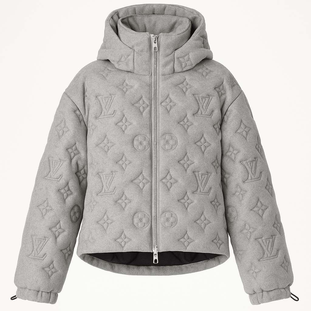 „LV“ Pufferjacket - Nov - ell - fas - ion