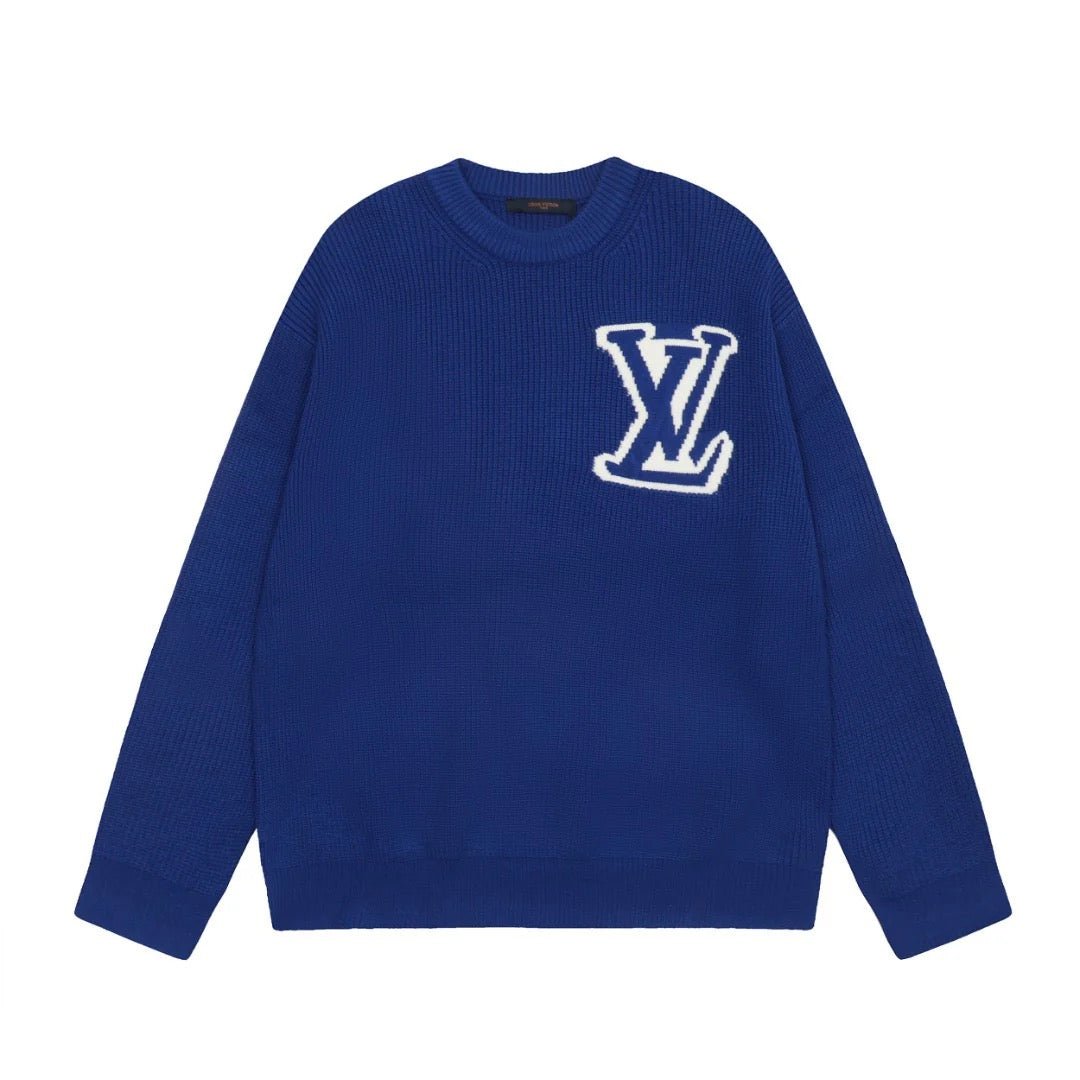 'LV' Knit - Nov - ell - fas - ion