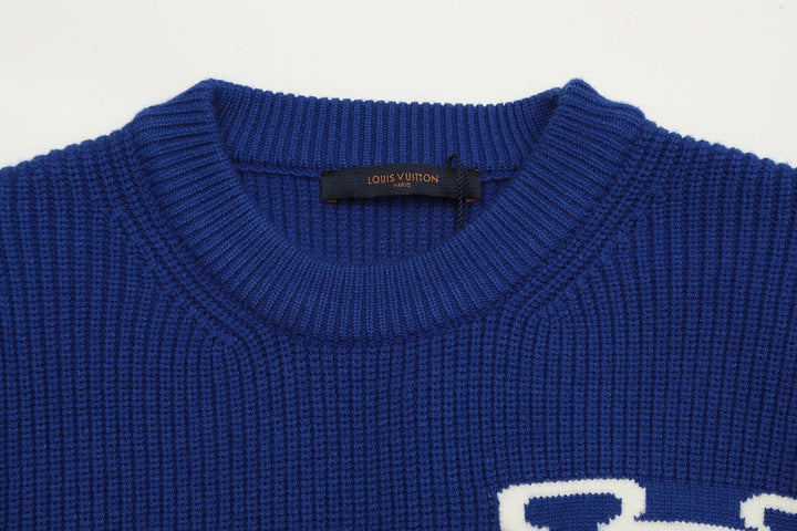 'LV' Knit - Nov - ell - fas - ion