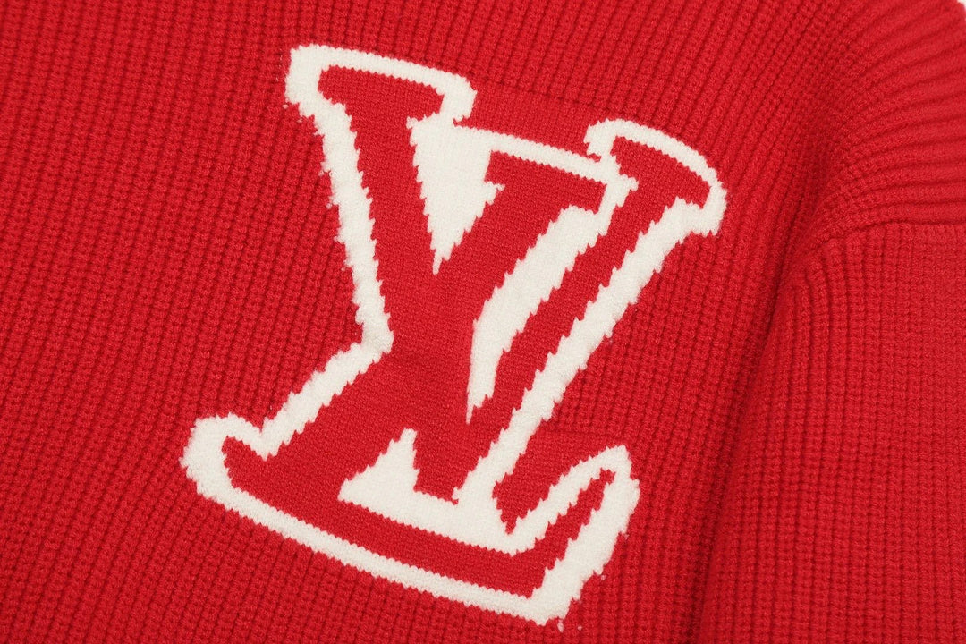 'LV' Knit - Nov - ell - fas - ion