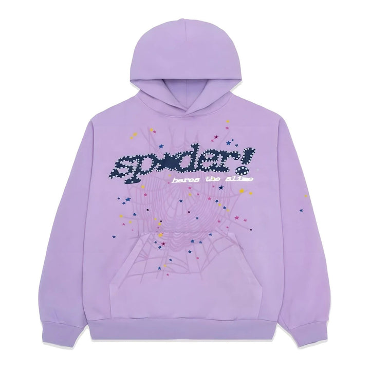 'Sp5der' Hoodie Lilac