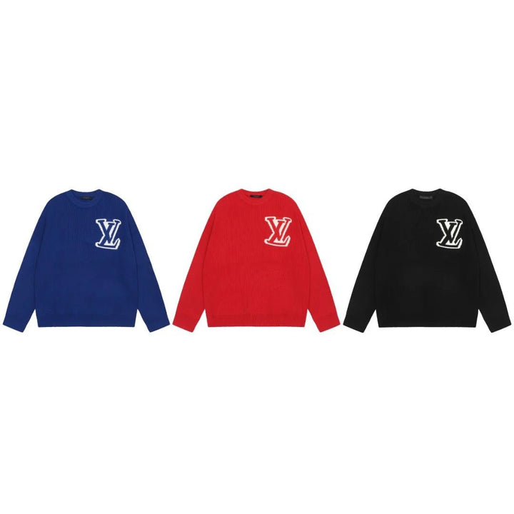 'LV' Knit - Nov - ell - fas - ion