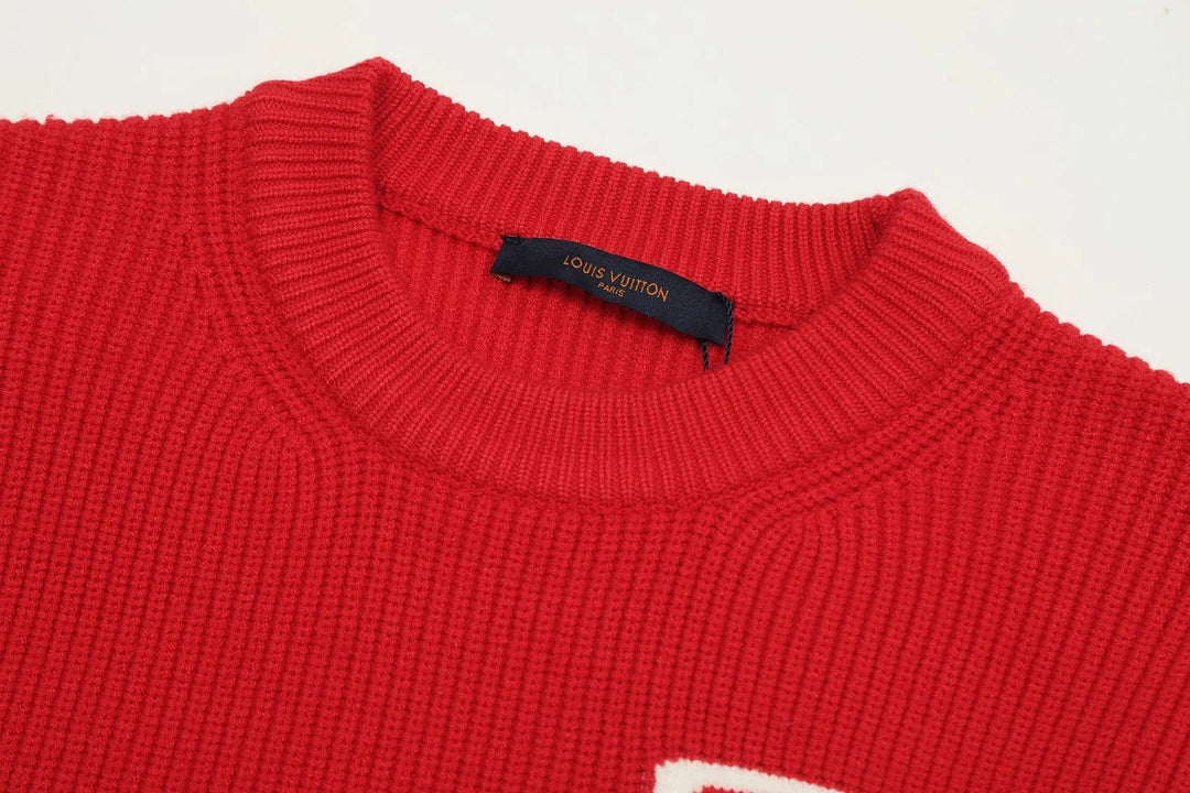 'LV' Knit - Nov - ell - fas - ion