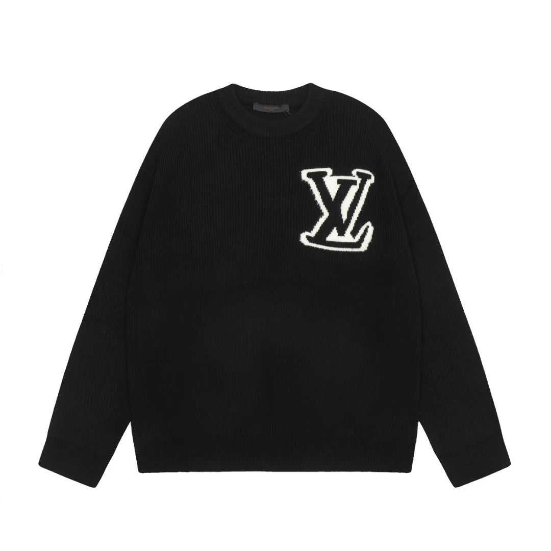 'LV' Knit - Nov - ell - fas - ion