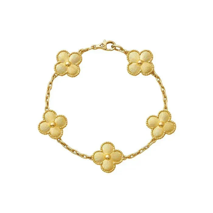 'Cleef' Clover Bracelet - Mulitcolour - Nov - ell - fas - ion