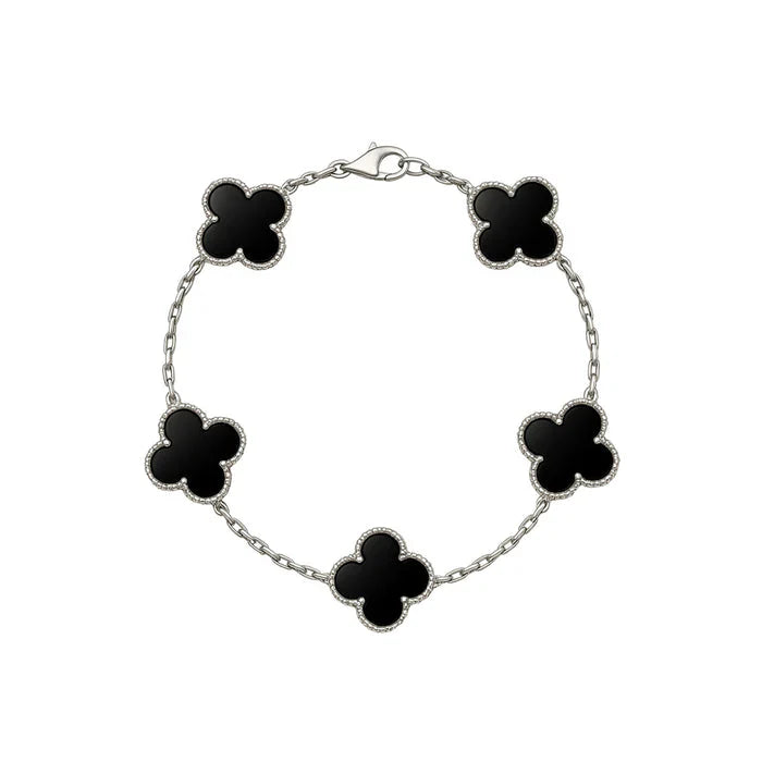 'Cleef' Clover Bracelet - Mulitcolour