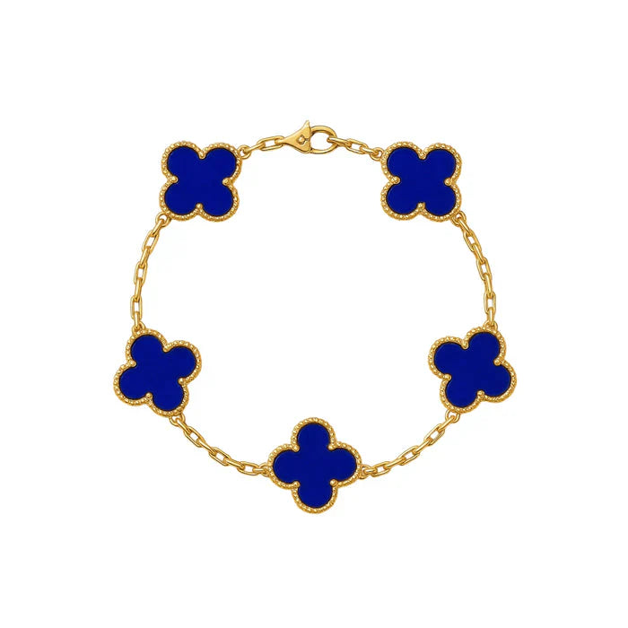 'Cleef' Clover Bracelet - Mulitcolour