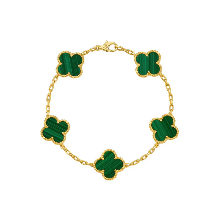 'Cleef' Clover Bracelet - Mulitcolour