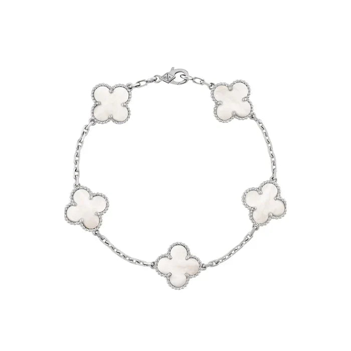 'Cleef' Clover Bracelet - Mulitcolour