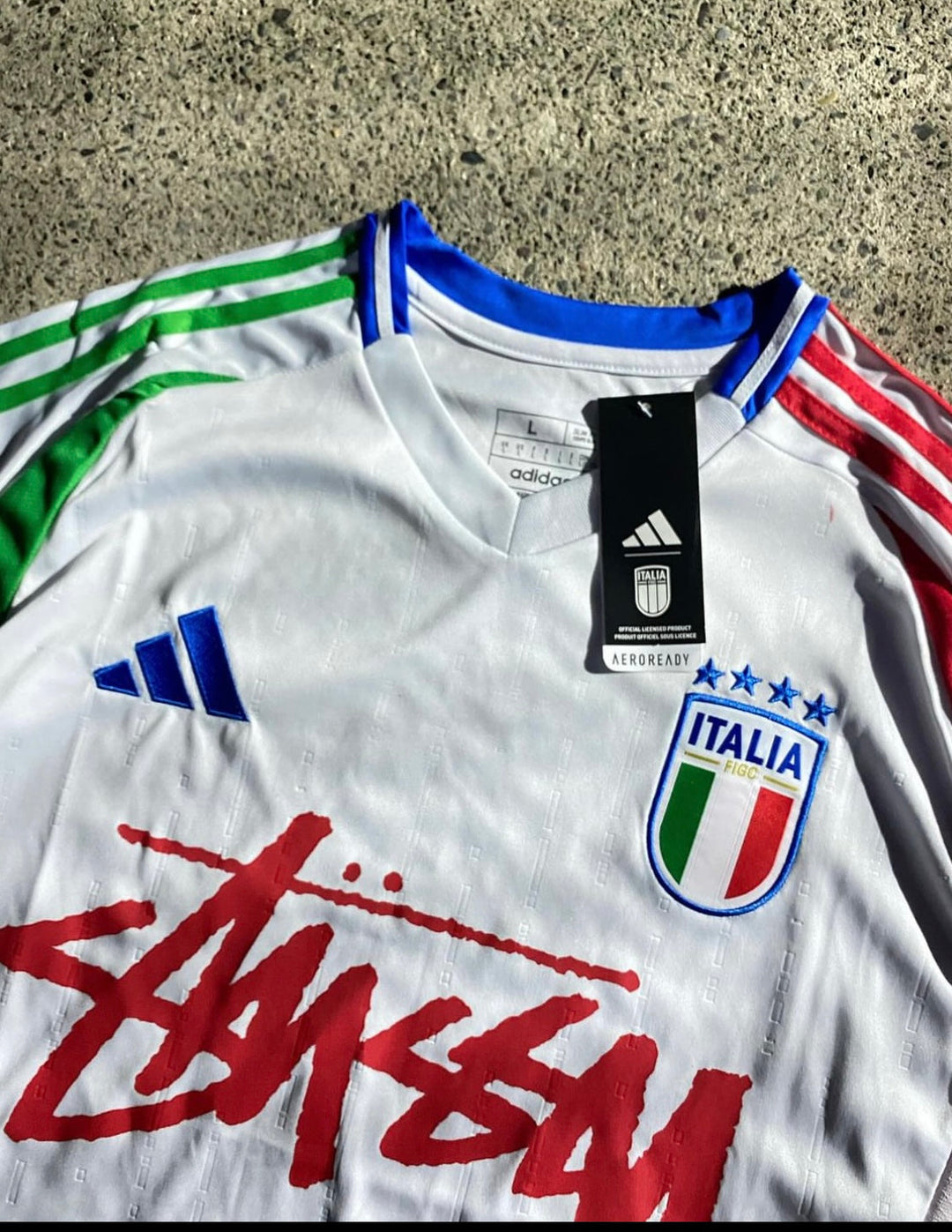 ITALY - JERSEY WHITE