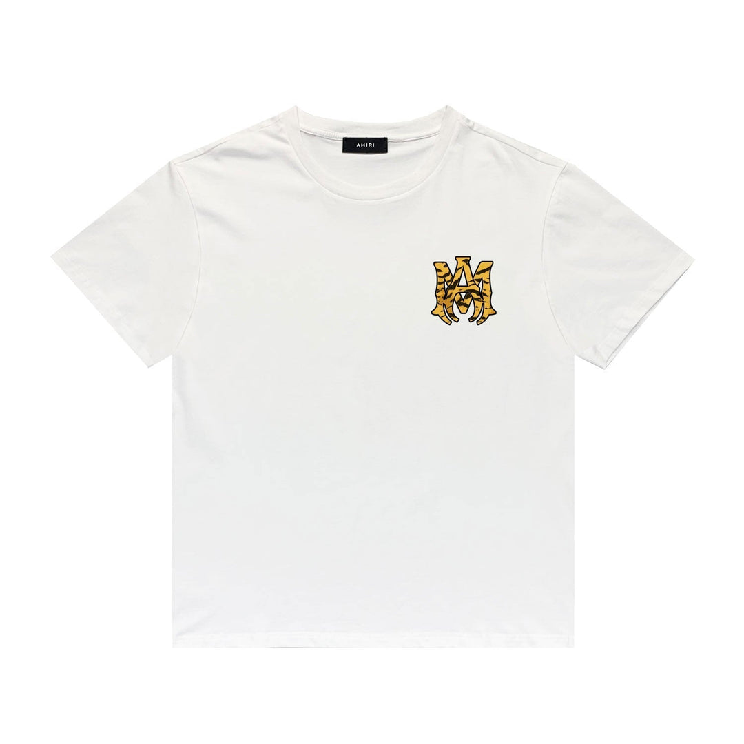 Amr Tiger Logo White T-shirt - Nov - ell - fas - ion