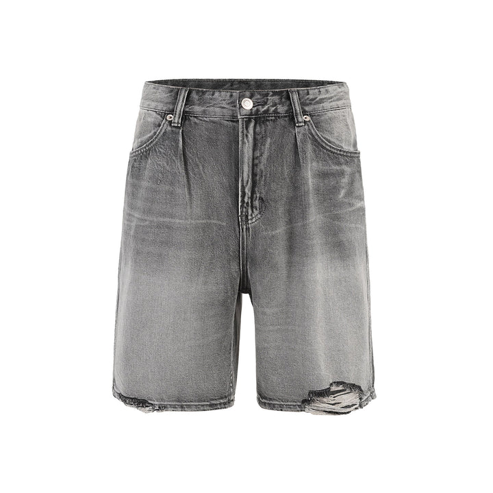 SAUVAGE - DENIM SHORTS
