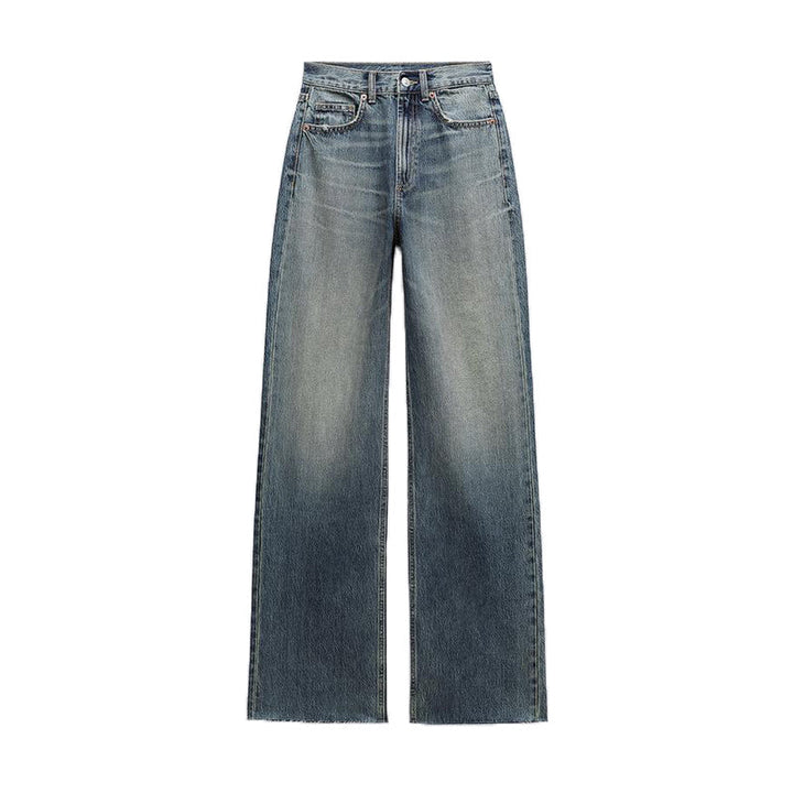 High Waist Wide Leg Jeans
