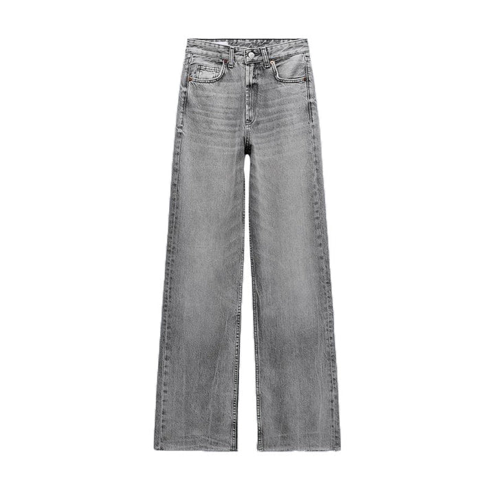 High Waist Wide Leg Jeans