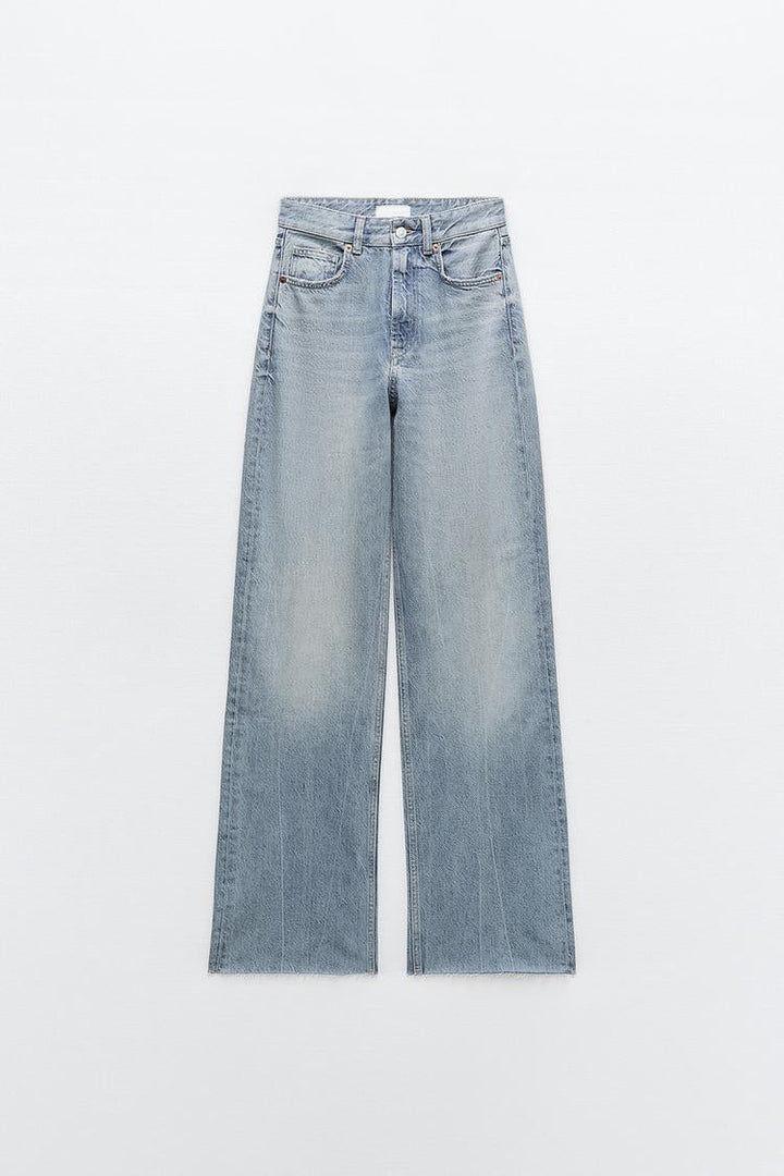 High Waist Wide Leg Jeans