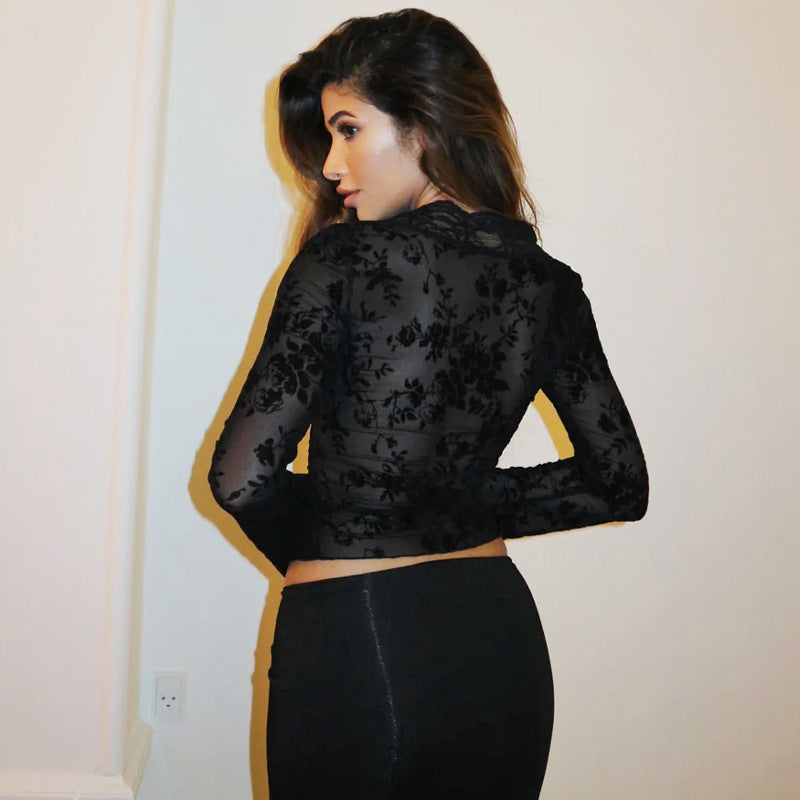 Lace Mesh Top