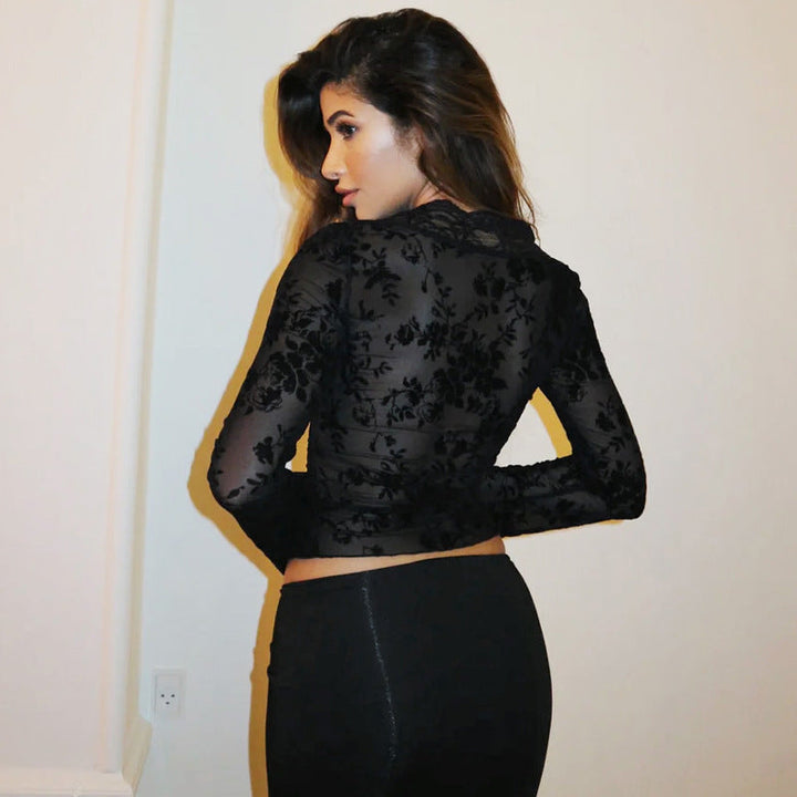 Lace Mesh Top