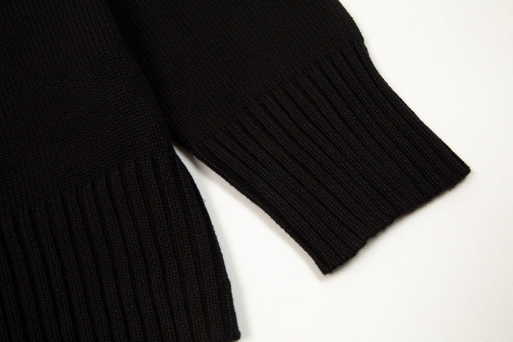 'Heart' - Sweater Black