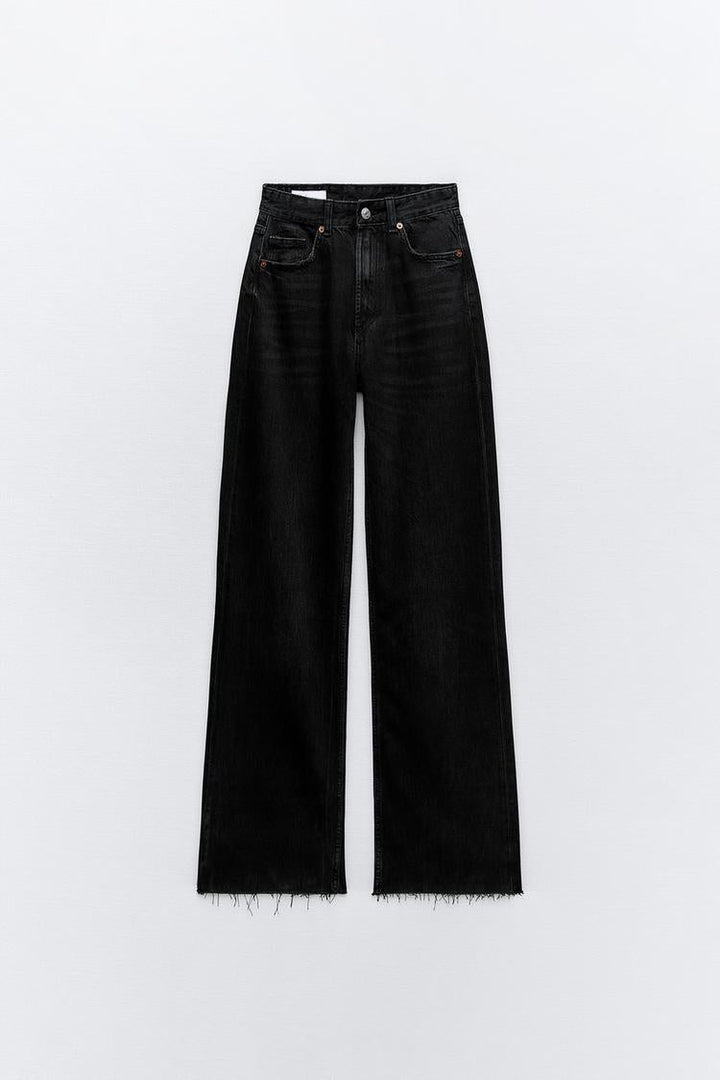 High Waist Wide Leg Jeans