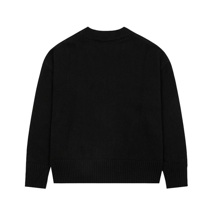 'Heart' - Sweater Black