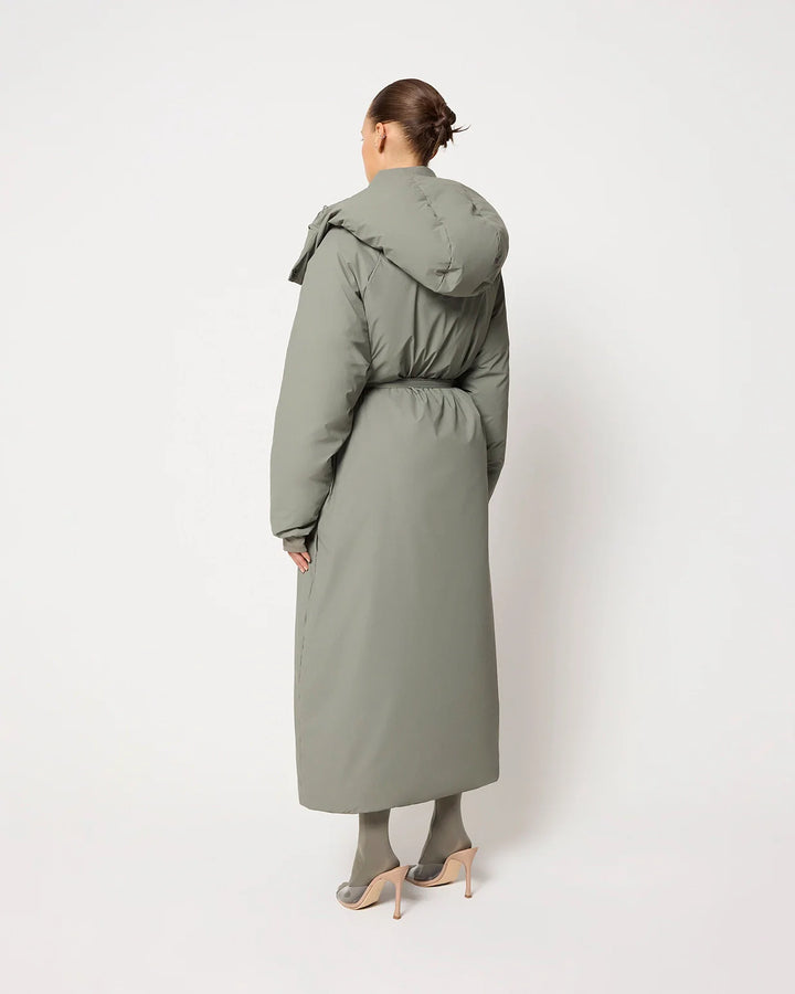 Puffer Coat | Dusty Olive