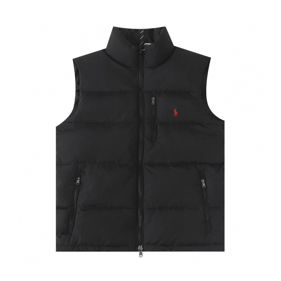 Polo Black Gilet - Nov - ell - fas - ion