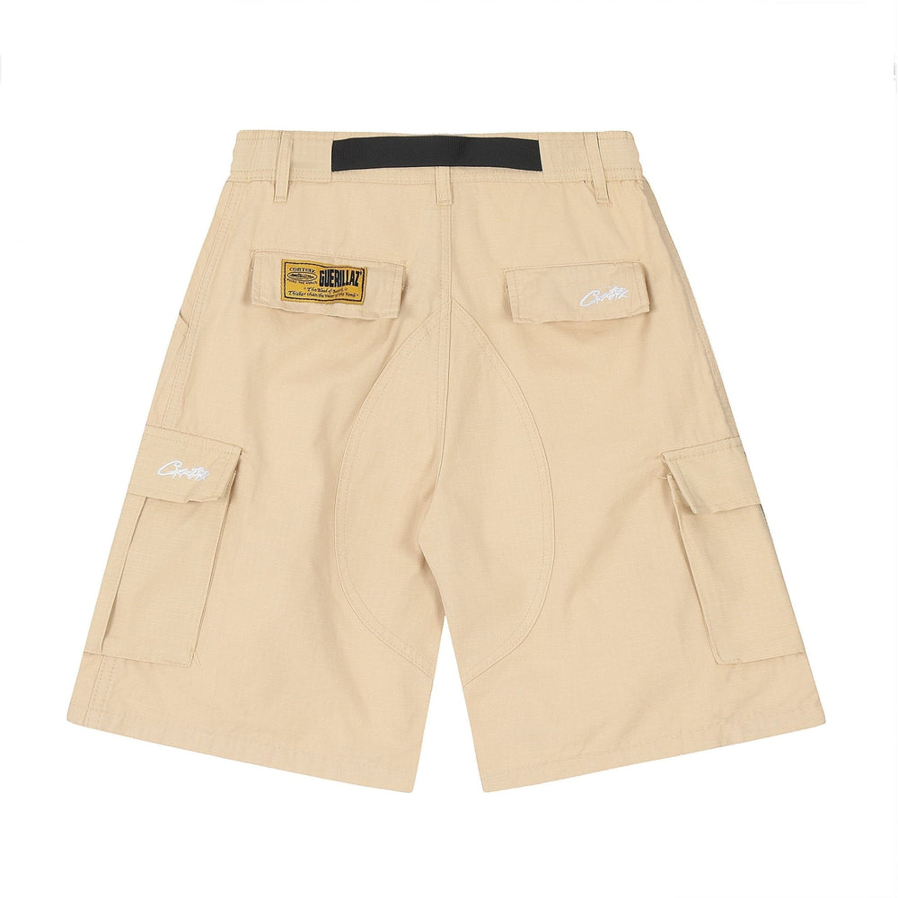 Alcatraz Cargo Beige Shorts - Novell "Fashion"