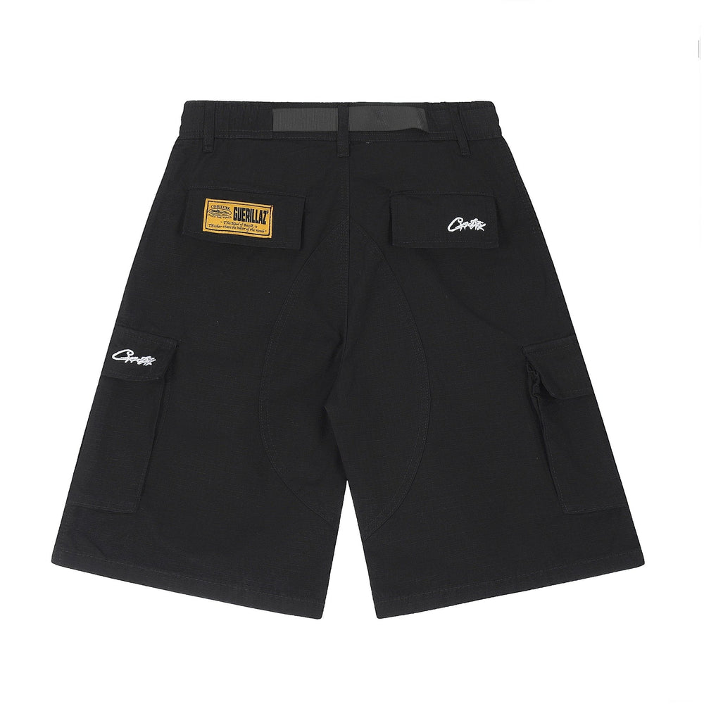 Alcatraz Cargo Black Shorts - Novell "Fashion"