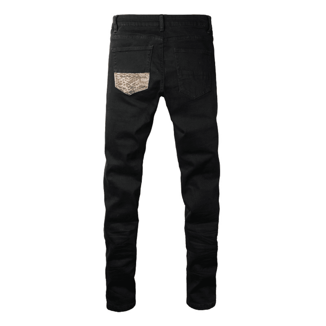 Amr Black Camo Jeans - Novell "Fashion"