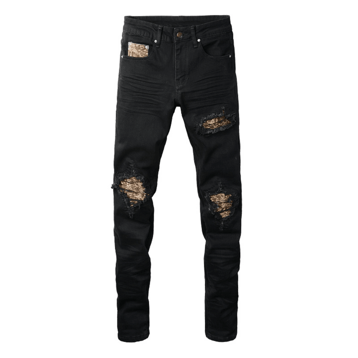 Amr Black Camo Jeans - Novell "Fashion"