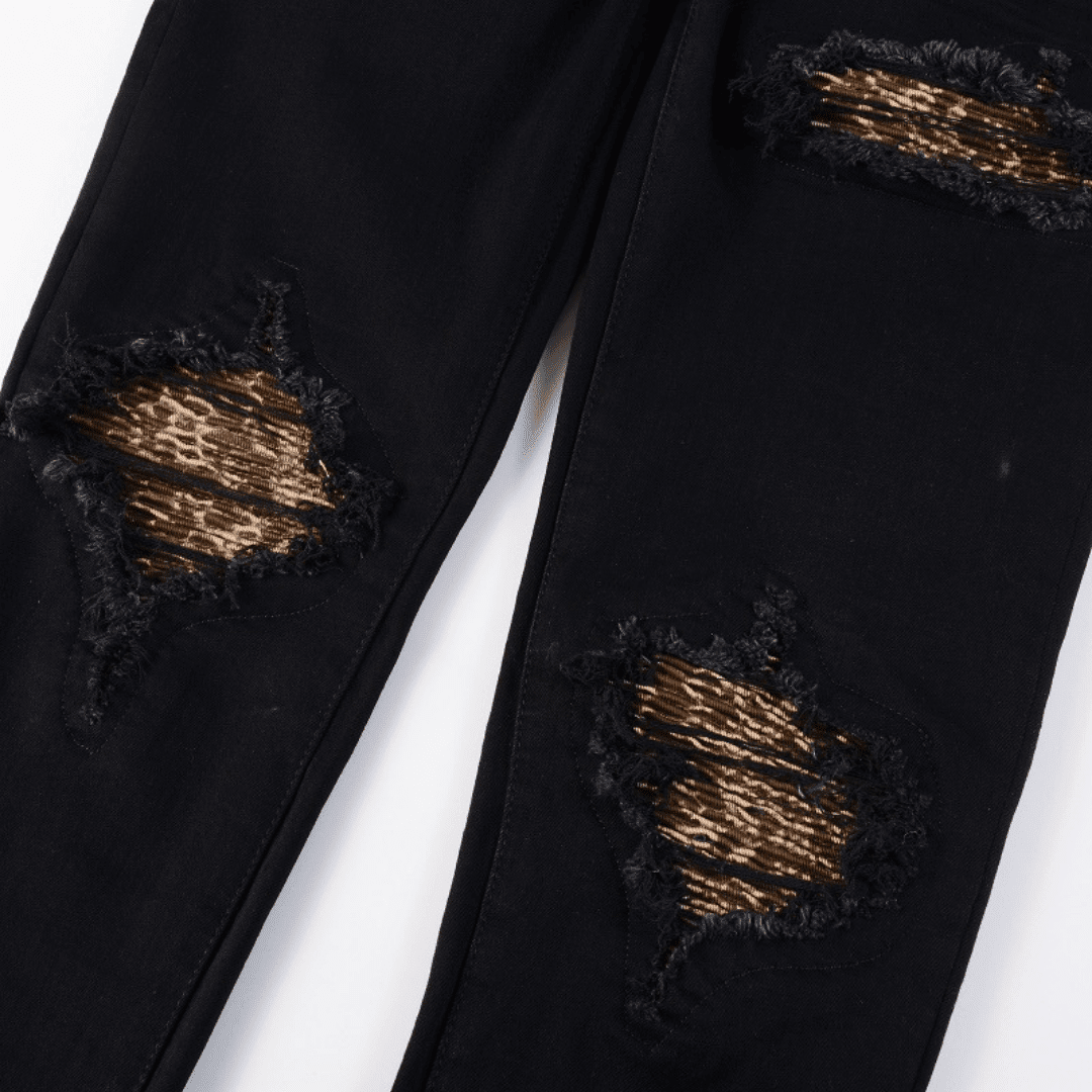 Amr Black Camo Jeans - Novell "Fashion"
