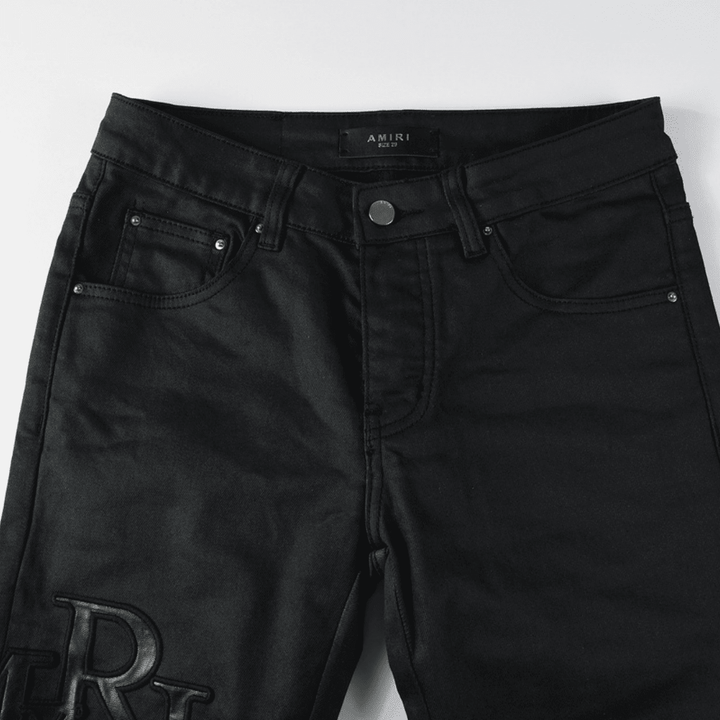 Amr Black Denim Jeans - Novell "Fashion"