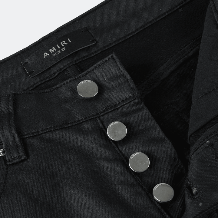 Amr Black Denim Jeans - Novell "Fashion"