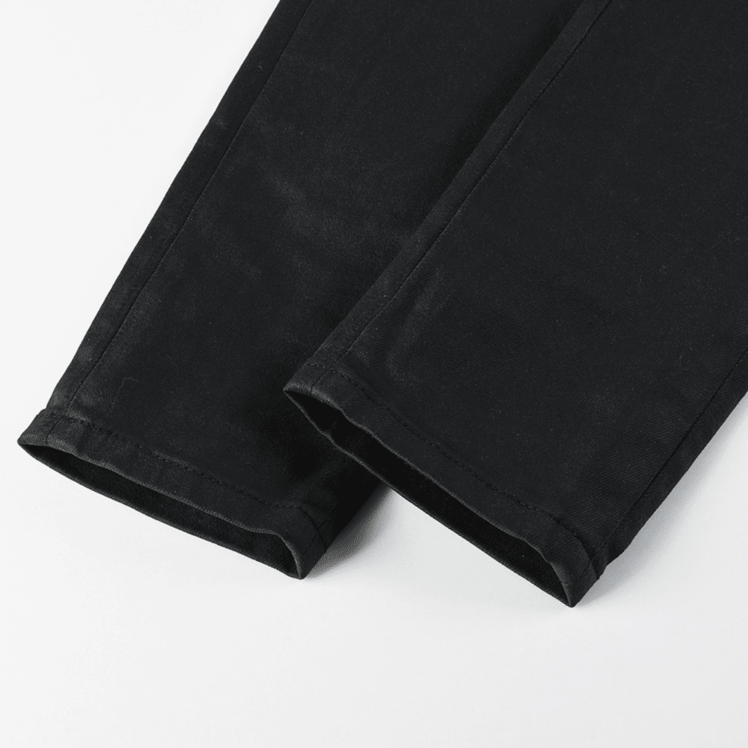 Amr Black Denim Jeans - Novell "Fashion"