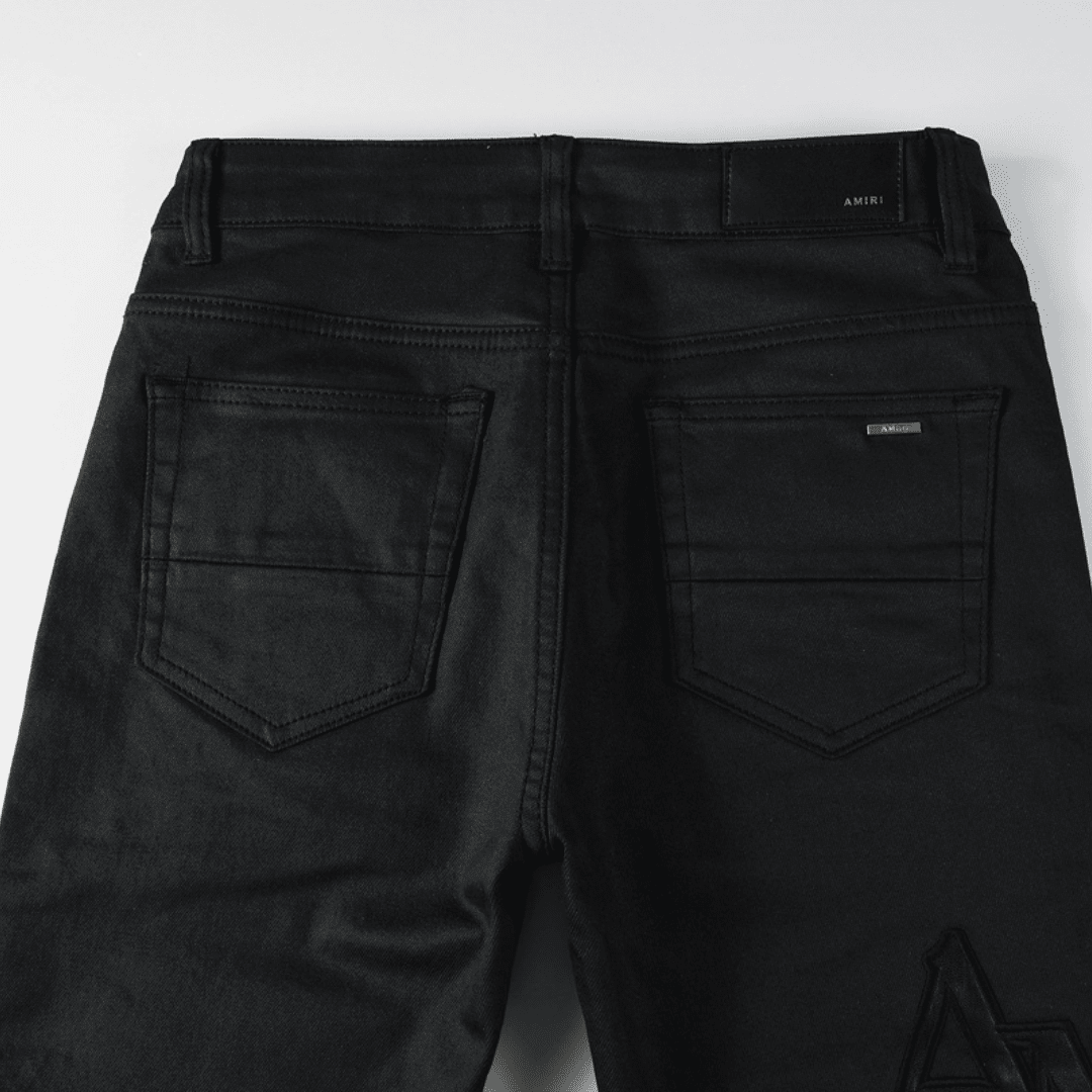 Amr Black Denim Jeans - Novell "Fashion"